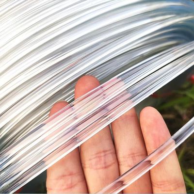 Agriculture Transparent 2.5mm Polyester Monofilament Wire For Holding Curtain Indoor Greenhouse Shade Net